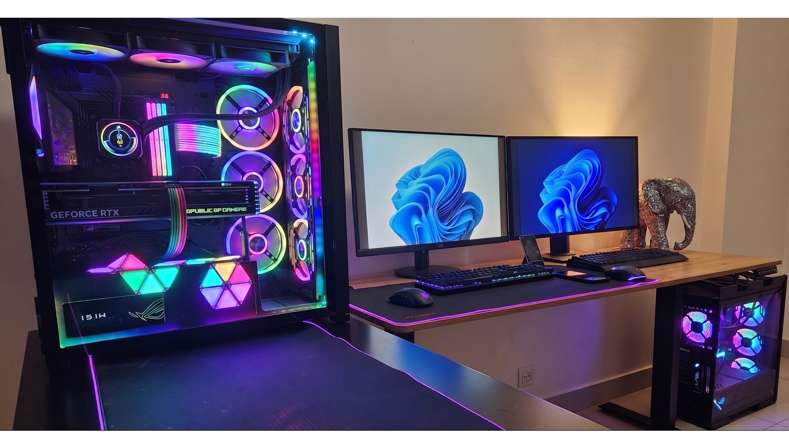 Setup gaming client monté par PC Store 225 — configuration 1