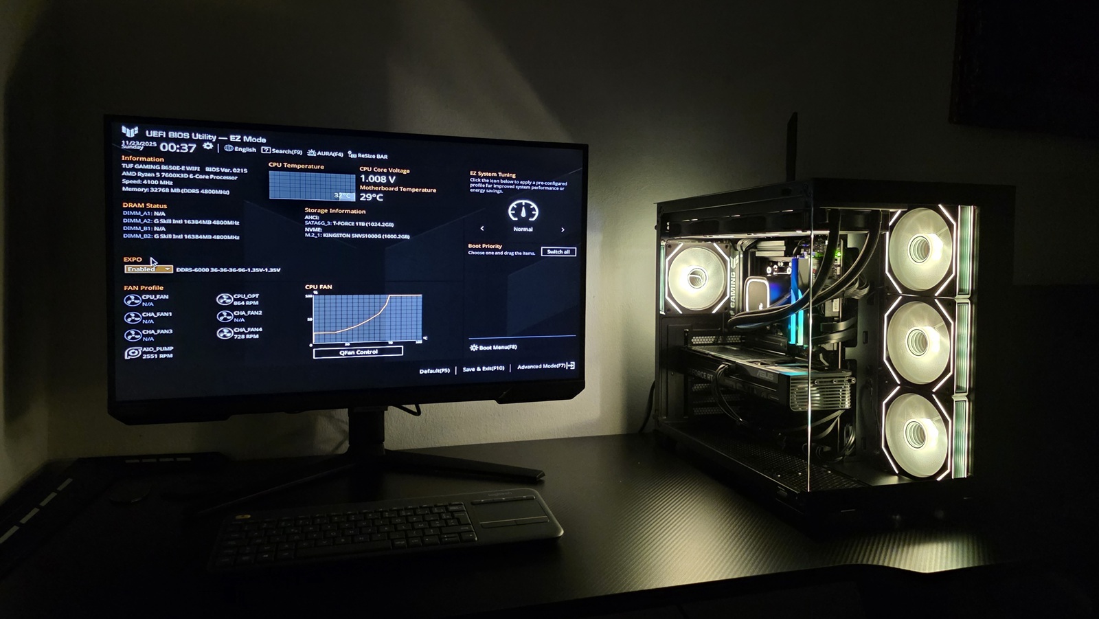 Setup gaming client monté par PC Store 225 — configuration 4